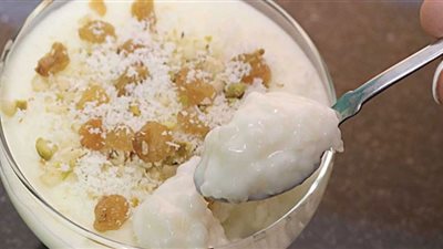 حضري أرز باللبن بالكريم شانتيه والآيس كريم وتمتعي بمذاق رائع