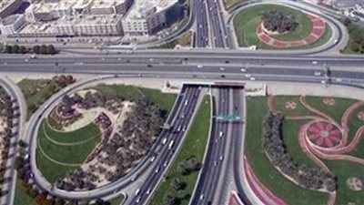 تشجير وتجميل المحاور المرورية الجديدة ومحيطها بزهراء المعادي