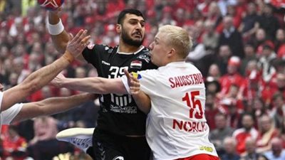 منتخب مصر لليد يتقدم على المجر 17-11 في الشوط الأول