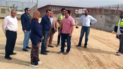 وفد مجلس الوزراء يتفقد مشروعات 