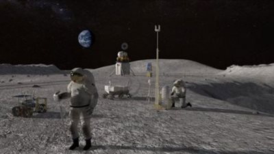 ناسا تُخطط لنقل البشر للعيش على سطح القمر (فيديو)