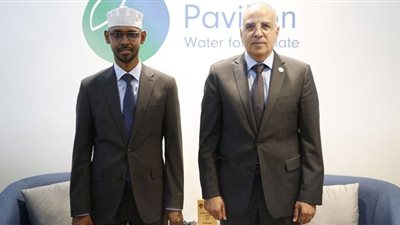 وزير الري يبحث مع نظيره الصومالي مجالات التعاون