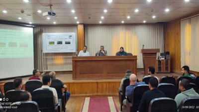 أنشطة المعمل المركزى للمناخ الزراعى خلال أكتوبر 2022