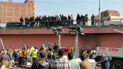 محافظ الجيزة يتفقد أعمال مشروع تحويل مسار مصرف ناهيا