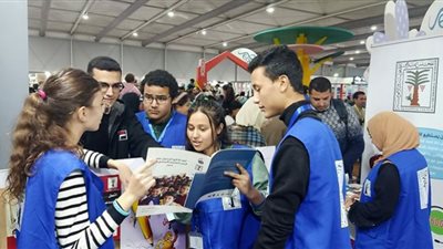 ورشتا عمل للأطفال ذوى الهمم بمعرض الكتاب برعاية 