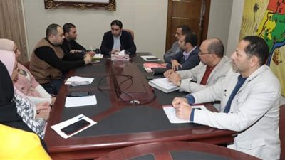 نائب محافظ بني سويف يتابع مستجدات ملف تقنين أراضي الدولة