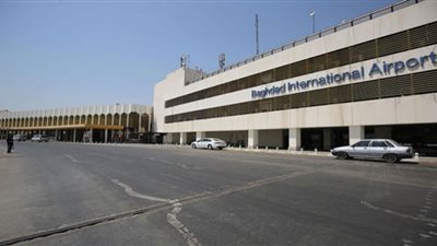 اندلاع حريق بمطار بغداد الدولي يلتهم صالة نينوى