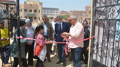 محافظ القليوبية يفتتح معرض 