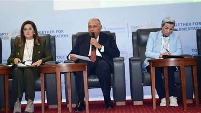 وزير الخارجية يُشارك في افتتاح يوم الحلول المناخية بمؤتمر COP27