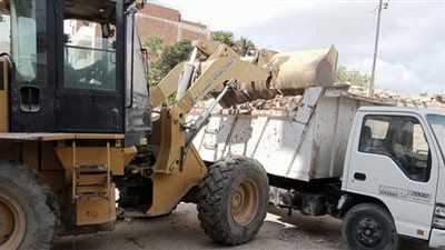 رفع 119طن قمامة و مخلفات بقري كسفريت و أبو سلطان بالإسماعيلية