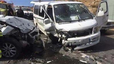 مصرع موظف وابنه وإصابة شاب في حادث تصادم بالشرقية