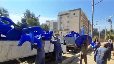 مصادرة 236 حالة إشغال بأسوان