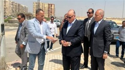 محافظ القاهرة يتفقد المحاور الجديدة بالمنطقة الشرقية