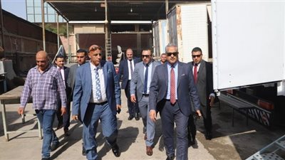 وزير القوى العاملة يتفقد وحدات التدريب المتنقلة