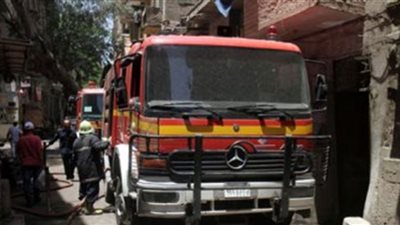 السيطرة على حريق 3 شقق ومطعمين في الجيزة