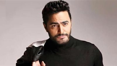 تامر حسني يواصل تصوير مشاهد فيلمه 