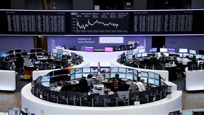 الأسهم الأوروبية تغلق علي ارتفاع اليوم الخميس