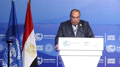 محيي الدين يؤكد وجود أفريقيا في قلب أجندة عمل قمة المناخ