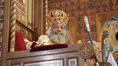 الأنبا أرميا تهنئ البابا تواضروس بالذكرى الـ 10 على جلوسه بطريركًا