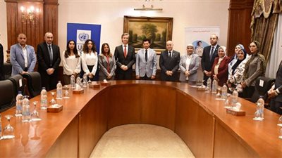 وزير الرياضة يشهد توقيع بروتوكول تعاون مع برنامج الأمم المتحدة الإنمائي