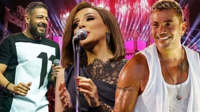 عمرو دياب وأنغام وحماقي نجوم حفلات سبتمبر 2022