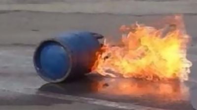 إصابة 7 أشخاص إثر انفجار أنبوبة بوتاجاز فى البحيرة