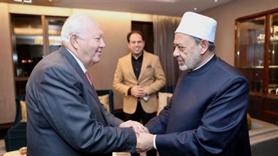 شيخ الأزهر يلتقي الممثل السامي للأمم المتحدة لتحالف الحضارات