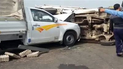 حادث تصادم بين سيارتين نقل ينهي حياة شخصين ويصيب اثنين آخرين
