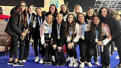 فراشات السباحة التوقيعية بالصيد يحصدن ذهبية بطولة الجمهورية للناشئين