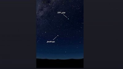 انظروا إلى السماء.. المذنب الأخضر يمر الليلة