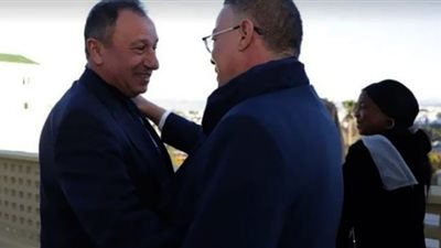 لقجع و سامورا يزوران بعثة الأهلي في المغرب قبل مواجهة أوكلاند سيتي