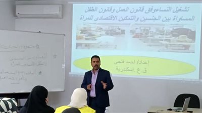 القوى العاملة تنظم ندوة بشأن معايير العمل والمساواة بين الجنسين في الإسكندرية
