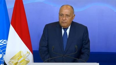 شكري: هناك رغبة عارمة للوصول لاتفاق عادل بخصوص التغيرات المناخية (شاهد)