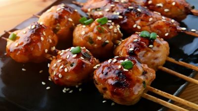 طريقة عمل كرات اللحم بصوص الباربكيو اللذيذة