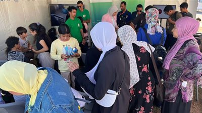 أعضاء مركز شباب شرم الشيخ يشاركون في فعاليات قافلة الشباب والمناخ