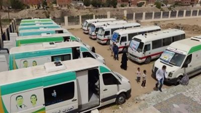 الكشف على 2969 مواطنًا بقافلة طبية بكفر الشيخ