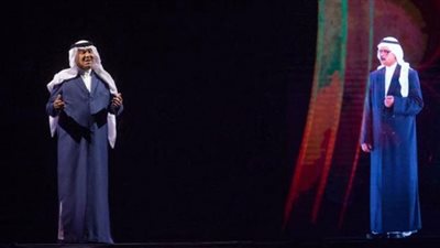 طلال مداح يعيد أمجاد (قلبي تولع بالرياض) مع محمد عبده ..فيديو