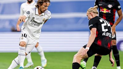 ريال مدريد ولايبزيج .. التعادل السلبي يسيطر على الشوط الأول