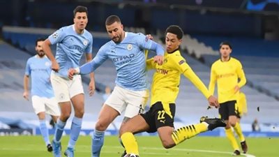 مانشستر سيتي يقلب الطاولة على بوروسيا دورتموند ويتصدر مجموعته في دوري الأبطال