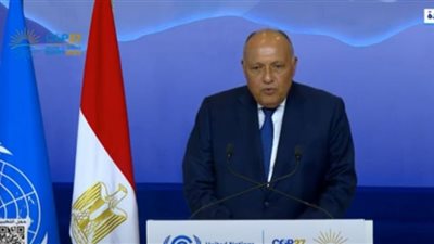 وزير الخارجية: فاعليات وأنشطة COP 27 تدعم جهود مصر في التكيف المناخي