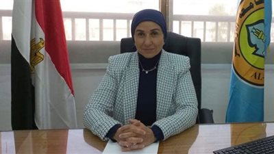 نسرين المحروقي وكيلة لطب الأسنان بنات جامعة الأزهر