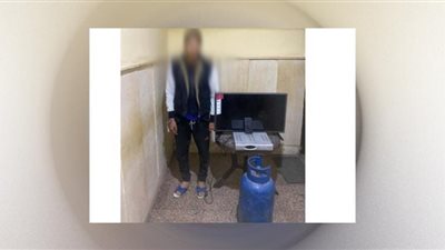 حارس عقار ينهي حياة سيدة ويسرق شاشة تليفزيون وأنبوبة بوتاجاز