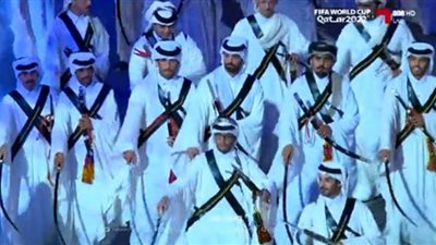 افتتاح كأس العالم..الاحتفالات على الطريقة الخليجية حاضرة في احتفالية المونديال