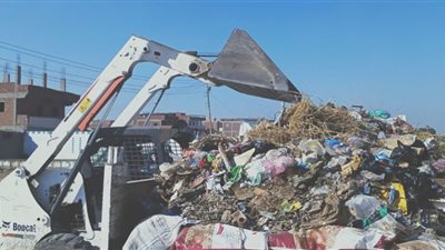 رفع 90 طن قمامة ومخلفات بمدينة القصاصين الجديدة بالإسماعيلية