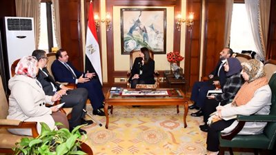 الهجرة تبحث مع مستثمر مصري بأمريكا دعم خطة الاقتصاد