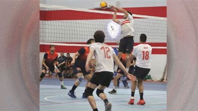 الزمالك يهزم سبورتنج في بطولة الجمهورية للكرة الطائرة