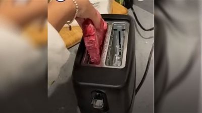 تحد تيك توك لشي اللحوم بمحمصة الخبز خطر على الصحة (فيديو)