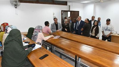 رفع كفاءة مدرجات طب قناة السويس