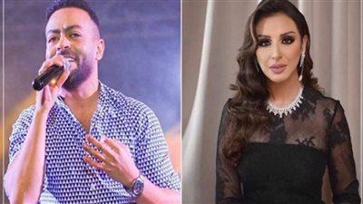 تامر عاشور في حلقة غنائية خاصة مع أنغام