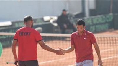 منتخب مصر للتنس يتقدم على باراجواى في كأس ديفيز
